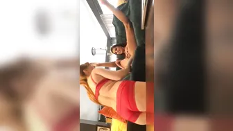 Adriana Chechik   pretty female having fun with phallus