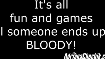 Adriana Chechik   incendiary lady masturbates both holes with pleasure