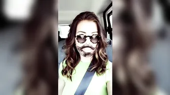 Adriana Chechik   elegant slut caresses shaved pussy