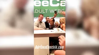 Adriana Chechik   masturbates his swollen clit