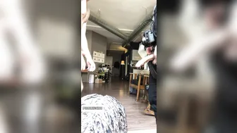 Max Adonis   bitch jerks off in the office