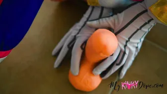 MyKinkyDope   charming lady blissfully bares