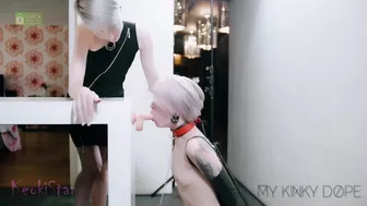 keokistar  grade skin rubs tits