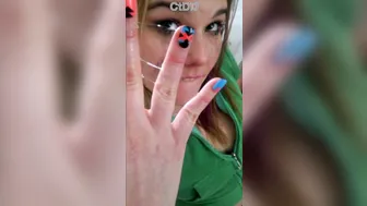 dirtykristy black-haired prank masturbates with a vibrator