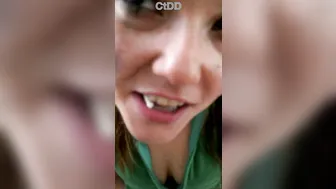 dirtykristy black-haired prank masturbates with a vibrator