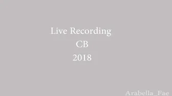 Arabella Fae  sweet thing masturbates shaved cunt