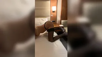 Josipa Karimovic  skinny bitch jerks pussy with dildo