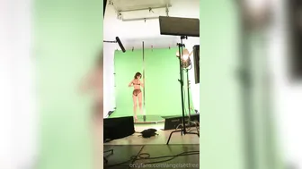 Angelsetfree beautiful female strips and jerks off