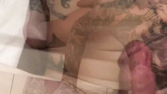 Eva Paradis busty young lady caresses nipples