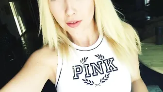 Samantha Rone   sweet little thing wags elastic booty