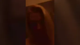 Samantha Rone   cute blonde girl got herself a finger on the couch