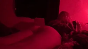 Samantha Rone   bitch with huge booty caresses hairy cunt