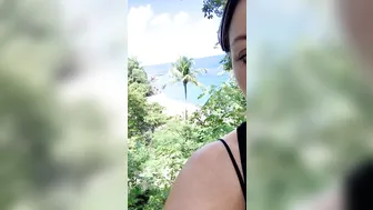 Sophie Dee  black-haired confused - having fun in fries