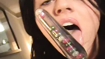 Sophie Dee  flexible chick heartily exercises its holes
