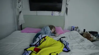 thenovastorm  cute chicks lick cunt in pose