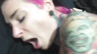 Yasmin Lee busty slut poses naked