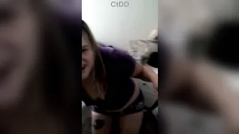 dirtykristy hot female fucks herself in the anus