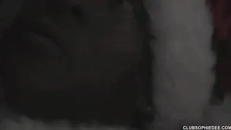 Sophie Dee  busty babe gently caresses her pussy