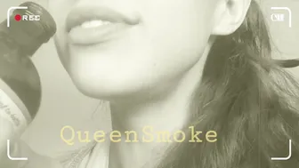 queensmoke decided to arrange a vipshow with a vulgar contest