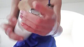 queensmoke in  private e agreed to take off her underwear