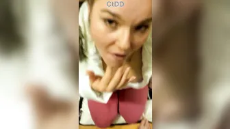 dirtykristy amazing whore caresses shaved holes