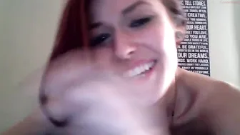 chloead gorgeous teen doll caresses big tits