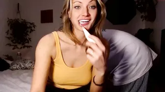 grittygrace full skin pulls the cap with a phallus