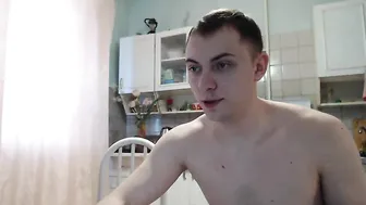 MbI---CEKC aka -PLEASURE busty chick caresses shaved pussy