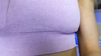 Milky--Way takes off her panties