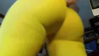 Mistress Stormy  shy babe shows shaved cunt