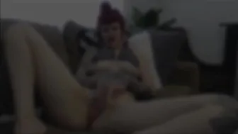 Loretta Rose  harlot masturbates both holes