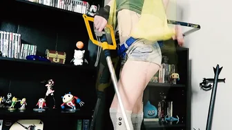 XMissMoxxiX  cute female fucking herself with phallus