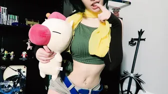XMissMoxxiX  cute female fucking herself with phallus