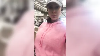 Kendra Lust videos [OnlyFans.com]  pissing a little leaning on the back of the chair