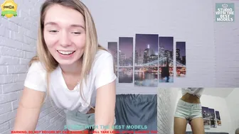 evacoy attractive babe excites her sexuality