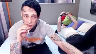 good_frank busty bitch jerks pussy with phallus