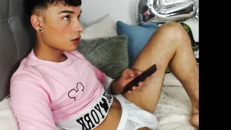 true_boys young trash masturbates shaved pussy