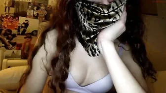 schoolgirlsuzie naughty babe caresses hairy cunt