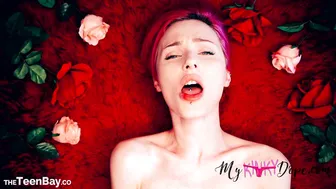 MyKinkyDope manyvids chick eagerly absorbs dildo