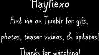 hayliexo manyvids naughty lady fucks her ass hard