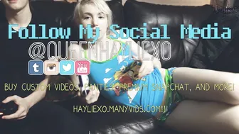 hayliexo manyvids blissful quit performed  private  with a toy