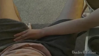 busterandkitten manyvids mysterious goddess gently caresses her ass with her fingers