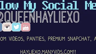 hayliexo manyvids loves to masturbate standing cancer