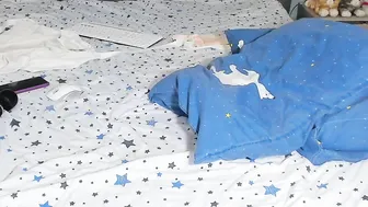 Girl-Pleasure having fun with a toy