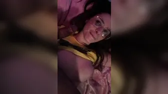 ivy  lebelle slim bitch jerks off with sex toys