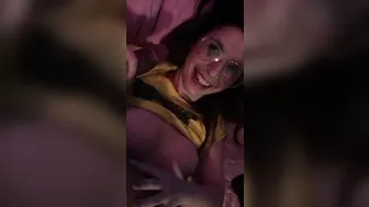 ivy  lebelle slim bitch jerks off with sex toys