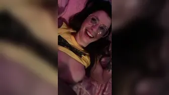 ivy  lebelle slim bitch jerks off with sex toys