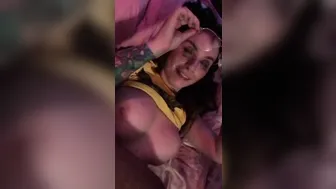 ivy  lebelle slim bitch jerks off with sex toys