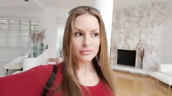 carrie lachance mature model caresses nipples and cunt