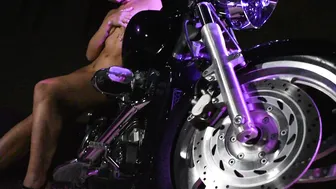 adriana maya graceful female admires beautiful tits